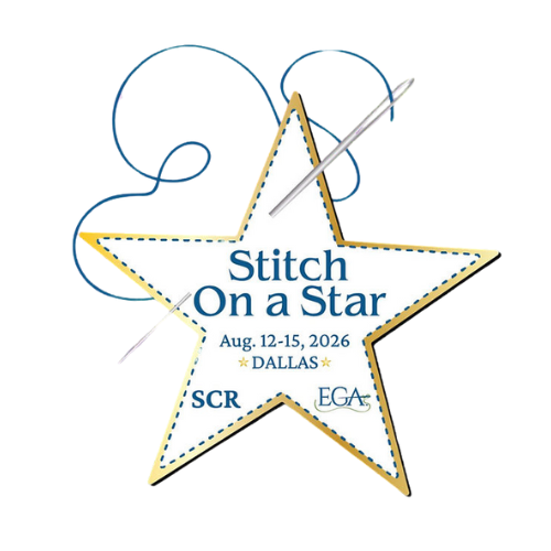 A star-shaped logo for 