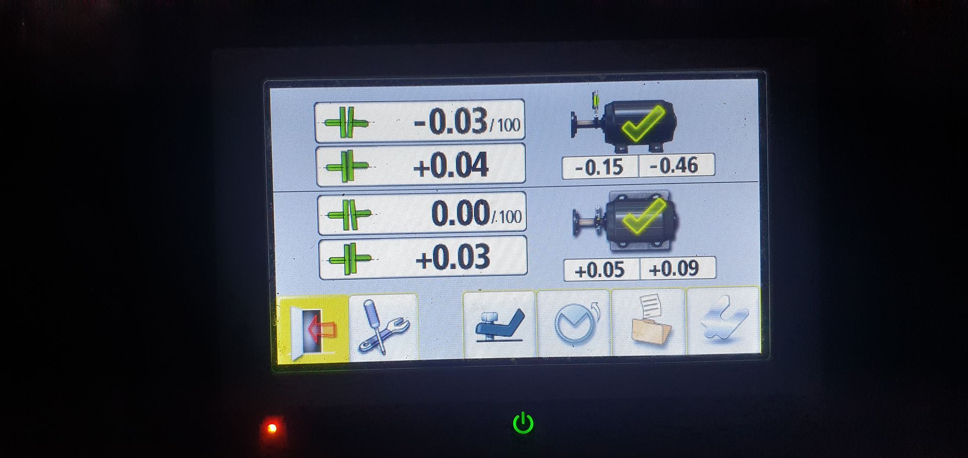 A close up of a computer screen with numbers on it