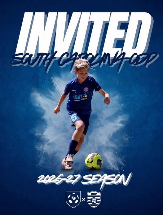 We’re excited to congratulate Landon, a member of our Technical Soccer Club U14 Boys, on being reselected to the South Carolina Olympic Development Program (ODP)!

