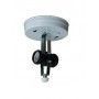 A picture of a ceiling mounted camera on a white background.