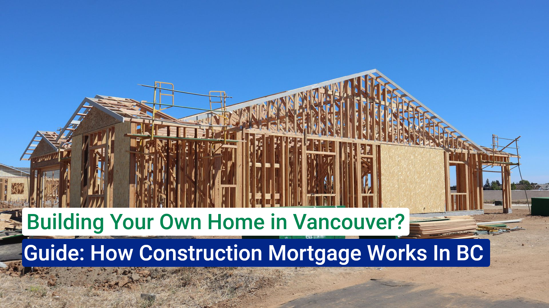 New home construction in Metro Vancouver