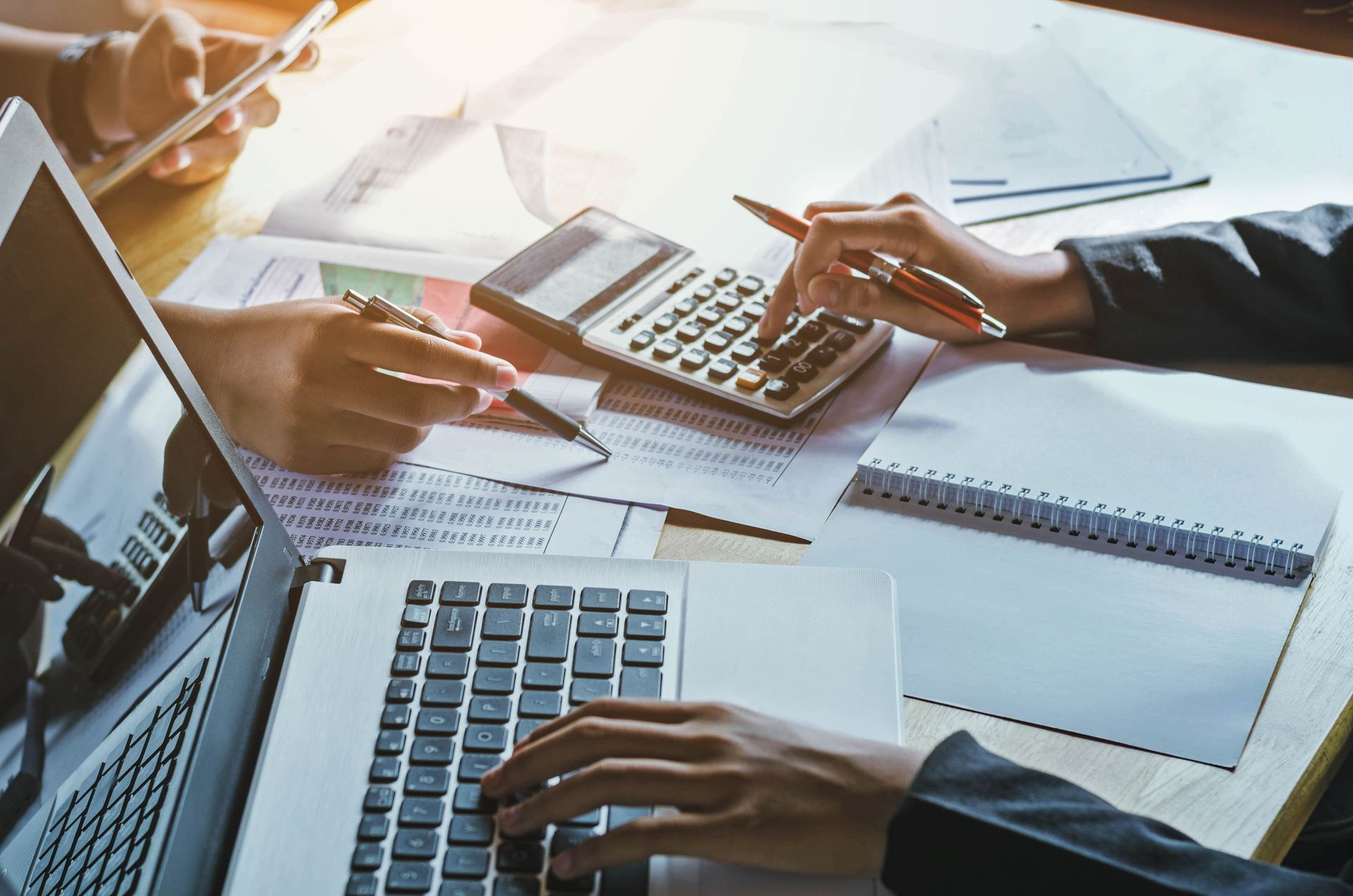 Woman Accounting Concept Financial