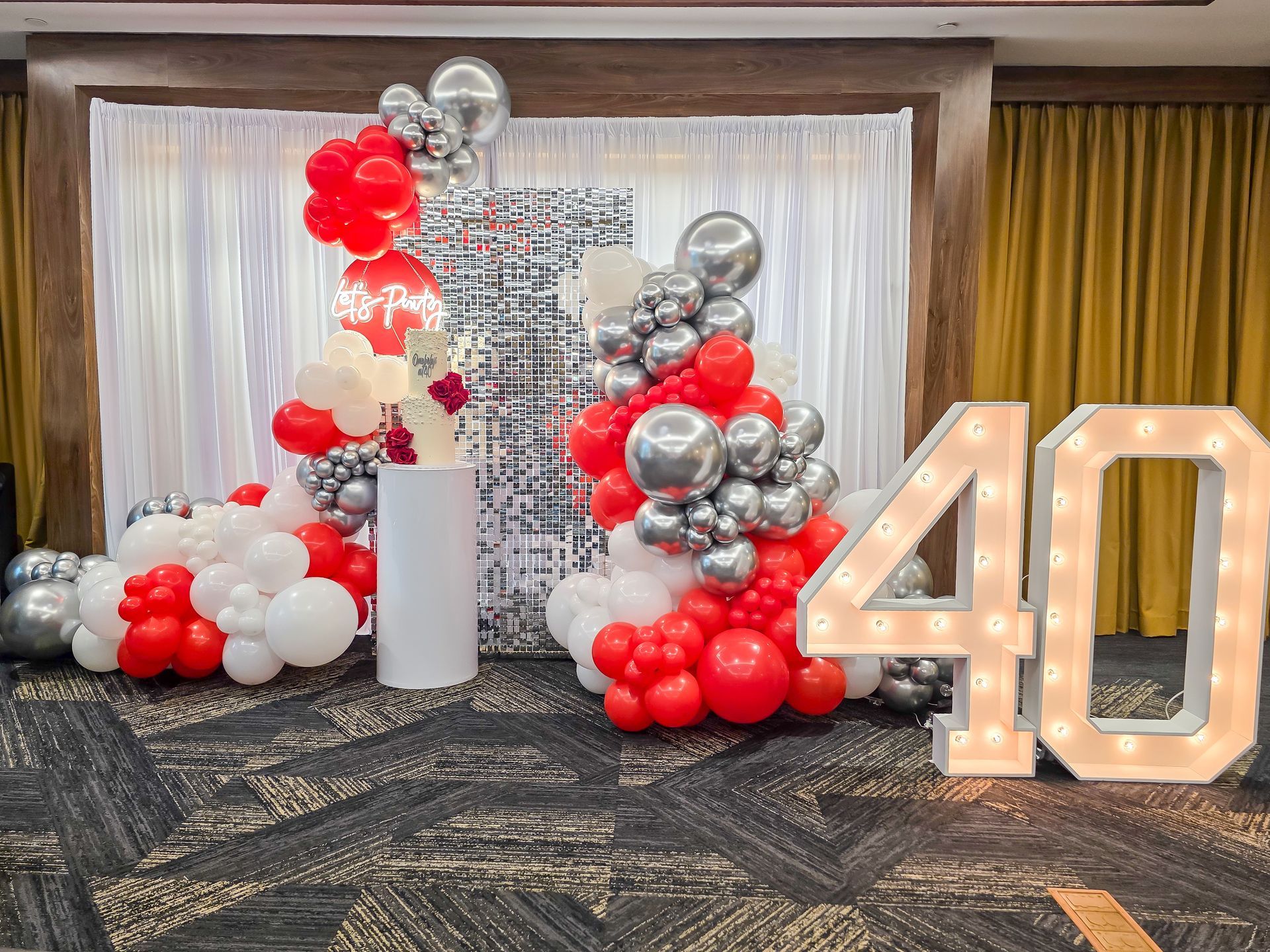 40th Birthday Decor