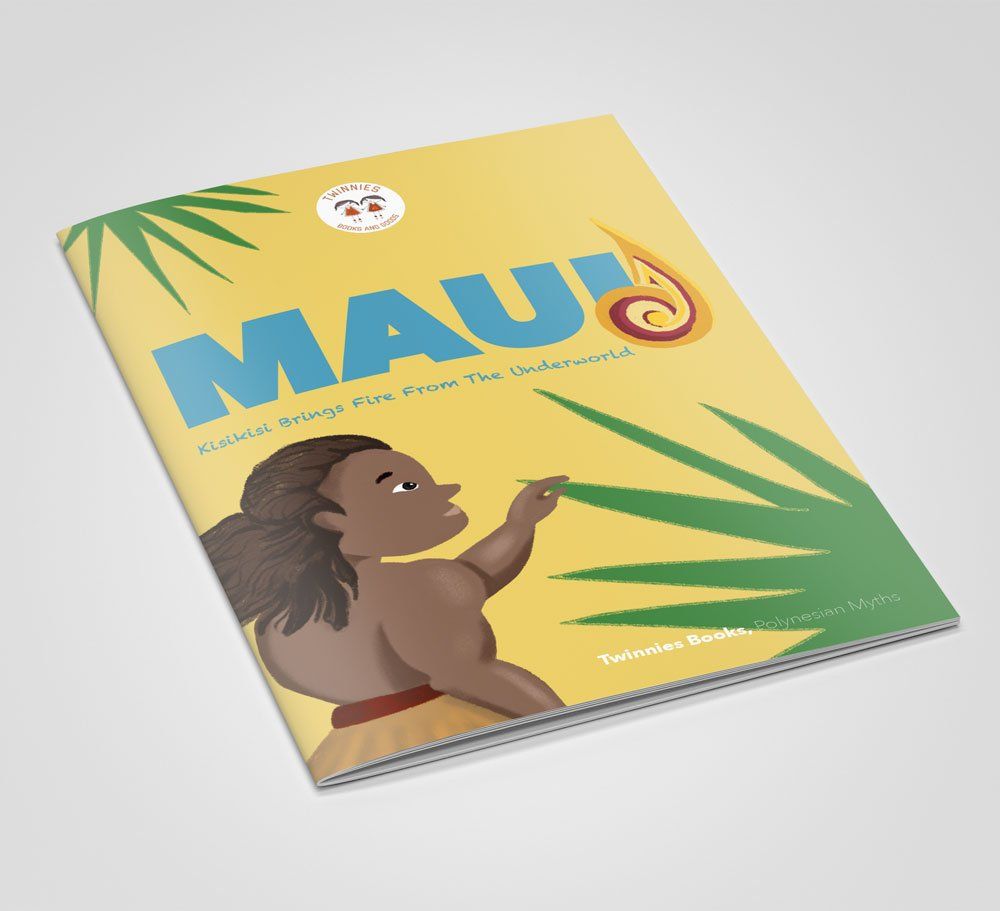 Maui Brings Fire From the Underworld - English