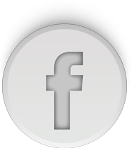 Facebook logo: white 