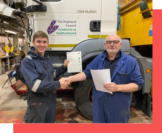 MOT Qualification Certificate - Truck