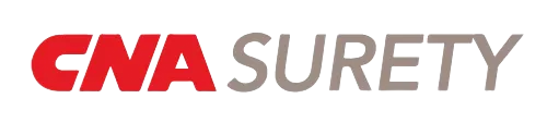 CNA Surety logo with red