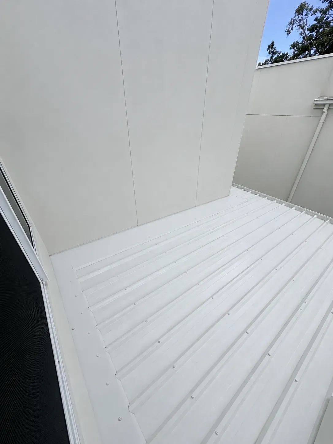 Roof after soft wash roof cleaning in Carindale, Brisbane