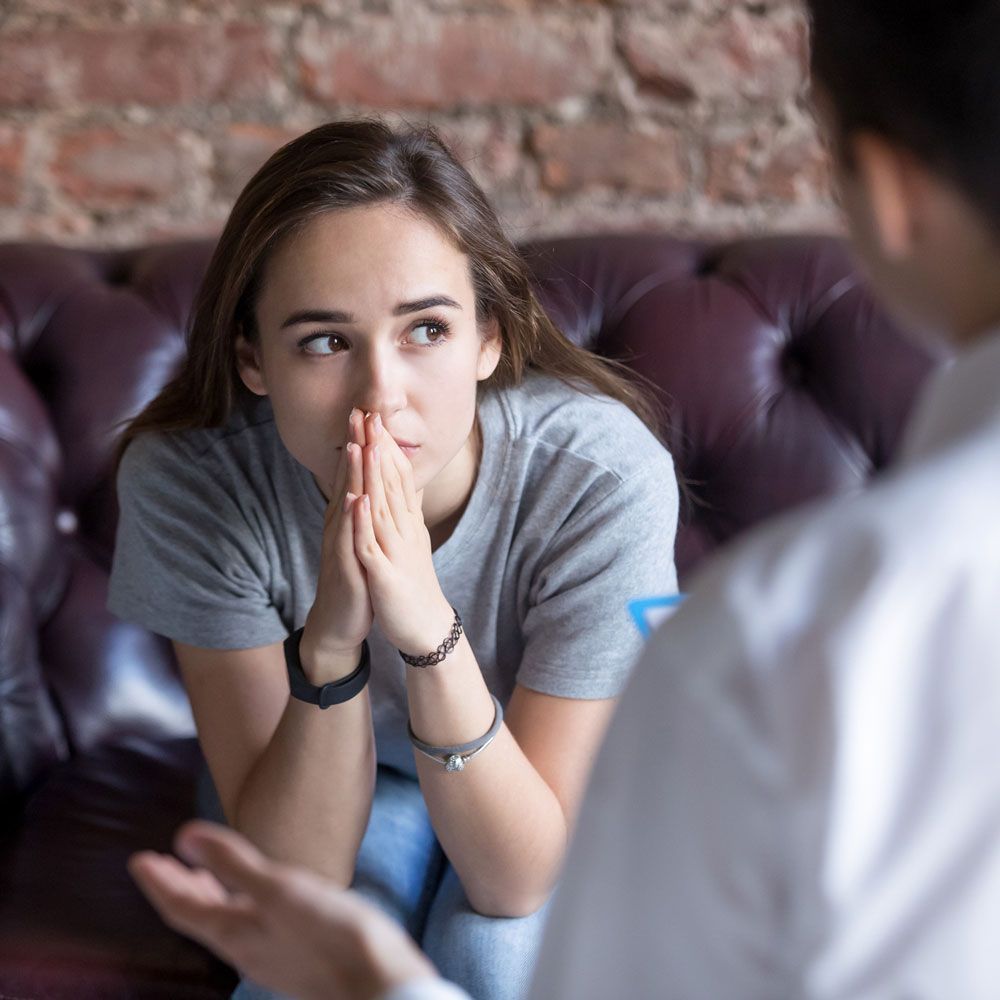Thinking Young Girl — Oblong, IL — Haven Therapy Practice