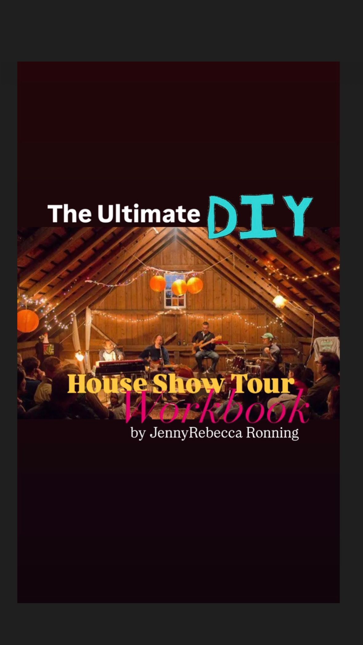 The Ultimate DIY House Show Tour WORKBOOK
