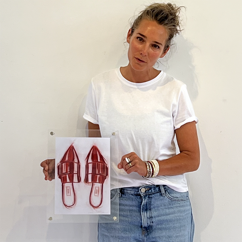 Contemporary fashion illustration, Carlotta hey, ILI Gallery Amsterdam