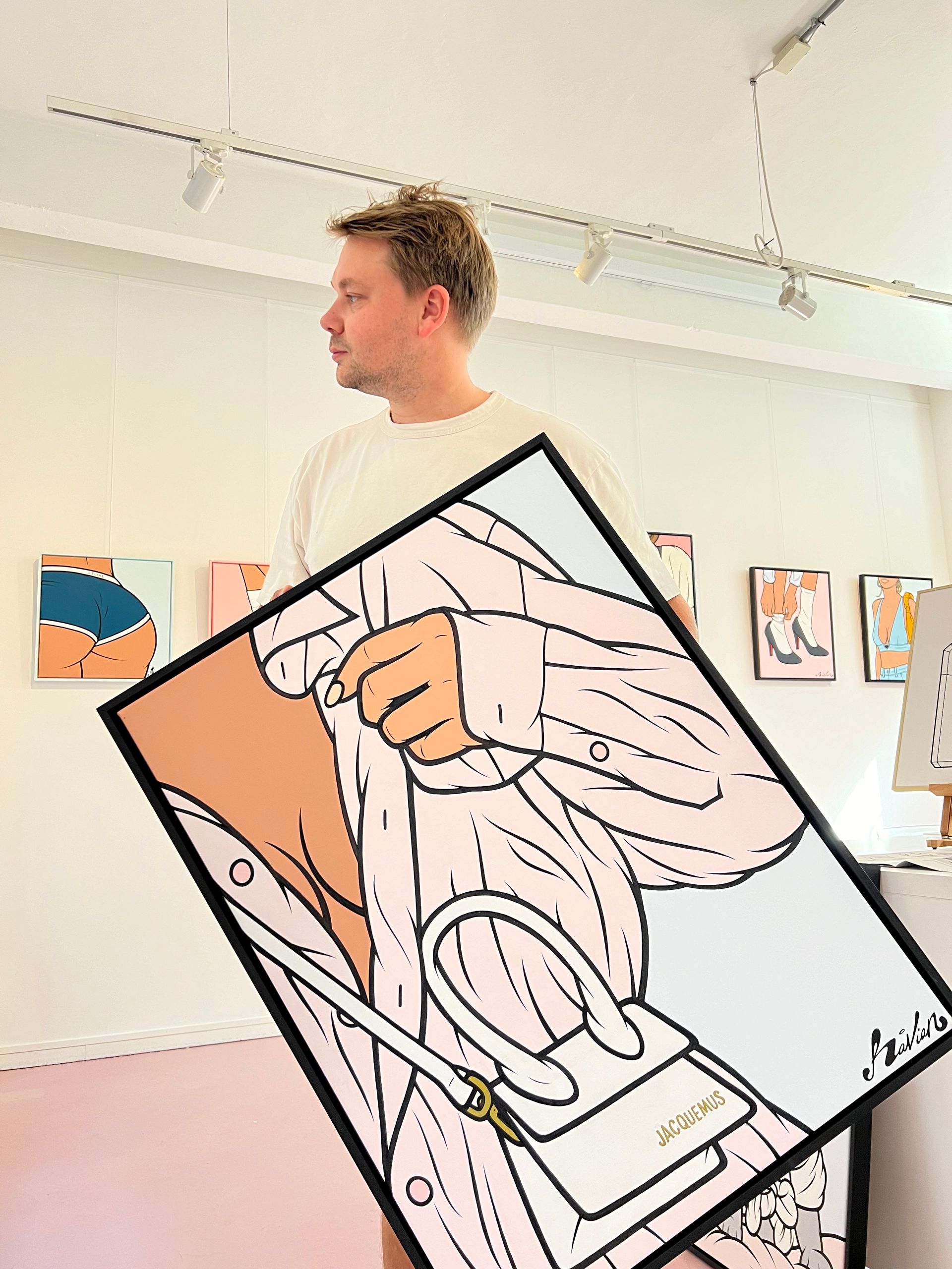 Pop Art by Ravian Derrière, solo expositie in I Love Illustration Gallery Amsterdam