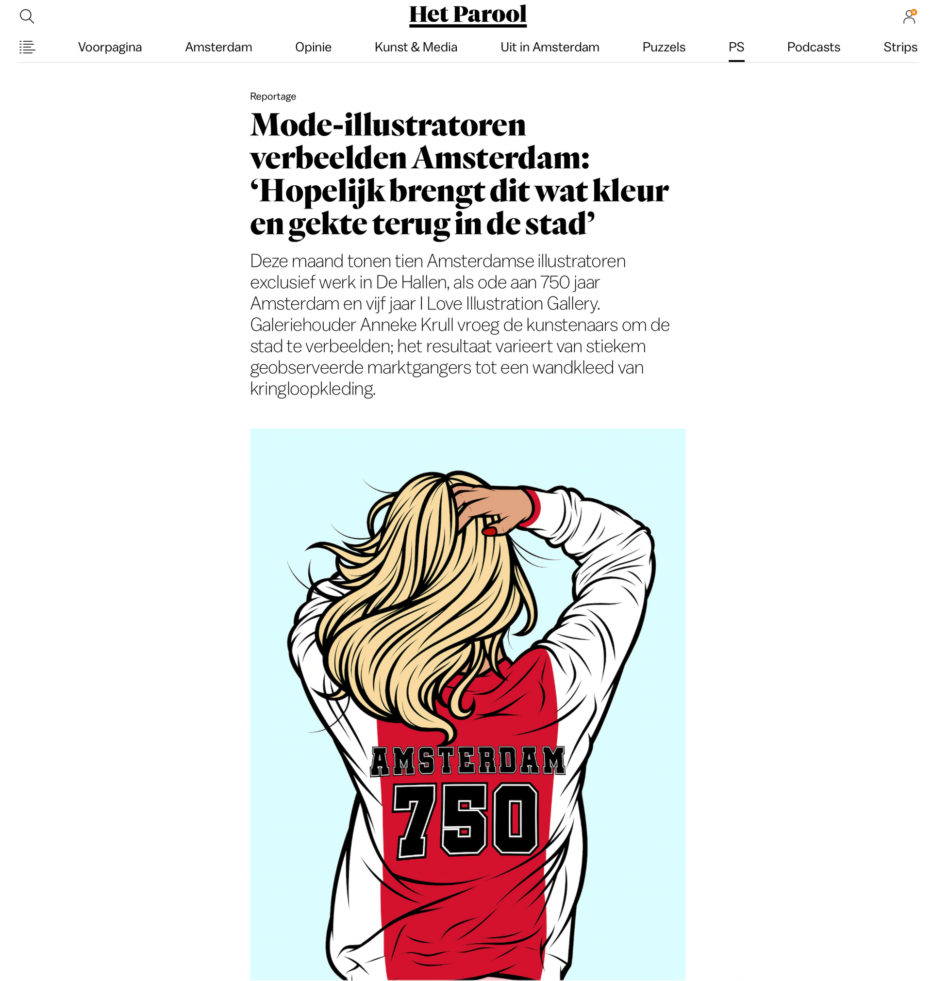 Amsterdam Modestad Parool