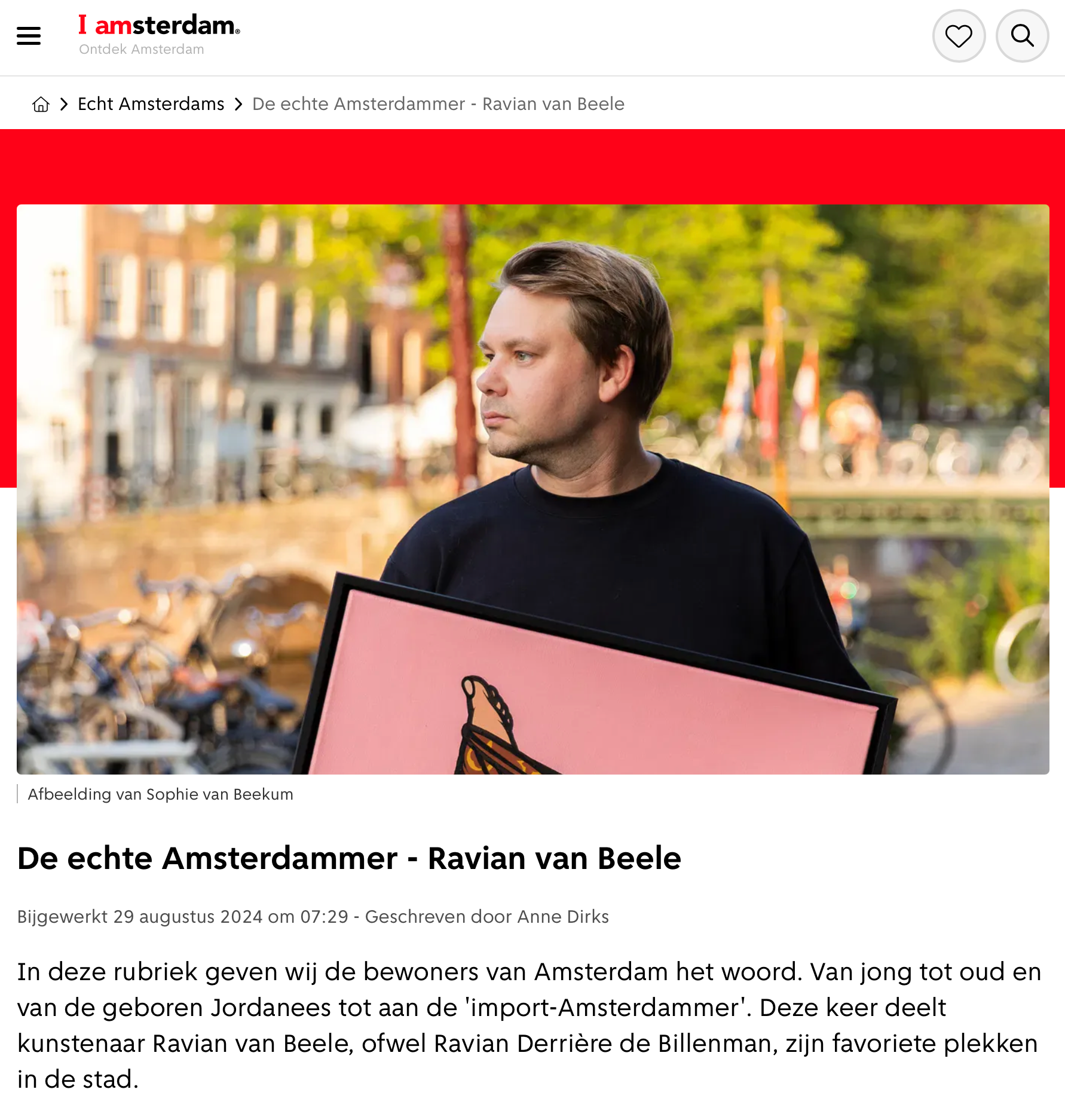 Ravian Derrière ILI Gallery  Parool iAmsterdam