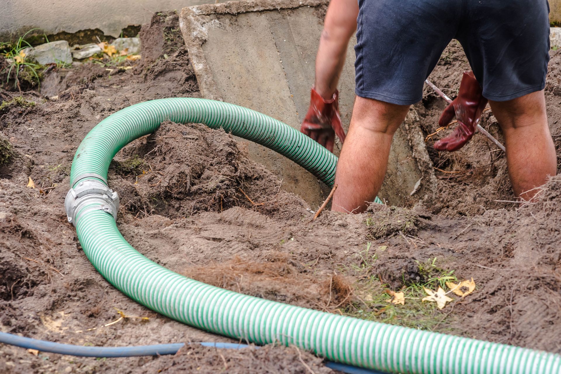 Empty Septic Tank - Lewisburg, PA - Mark Cromley's Septic Service