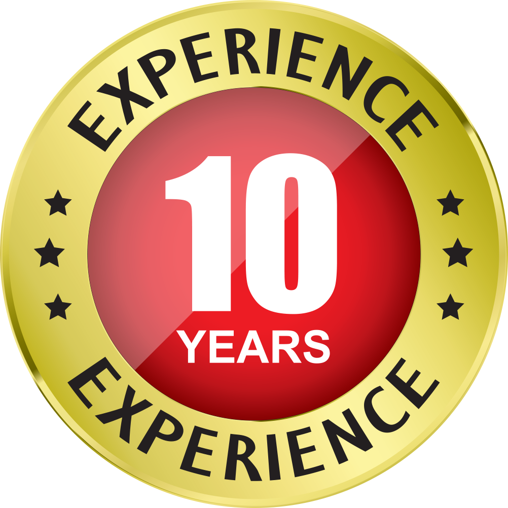 ten years experience