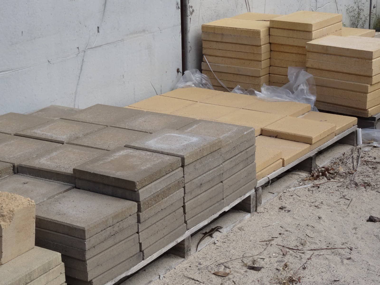 A Bunch of Bricks Are Stacked on Top of Each Other — BVN Landscape and Concrete Supplies in St Georges Basin, NSW