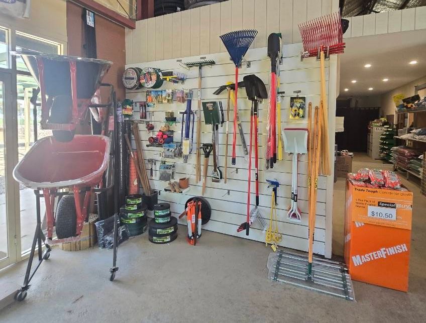 A Warehouse Filled with Hardware Supplies— BVN Landscape and Concrete Supplies in St Georges Basin, NSW