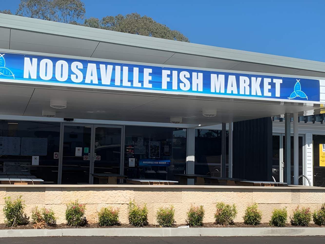 A Noosaville Fish Market Is Located In A Small Town — Noosaville Fish Market In Tewantin, QLD