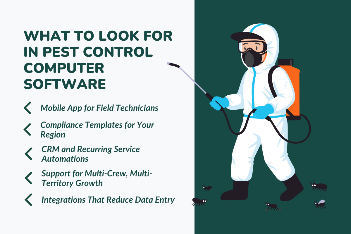 Best Pest Control Computer Software for Compliance & Growth