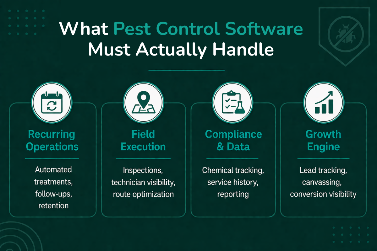 What Pest Control Software Must Do