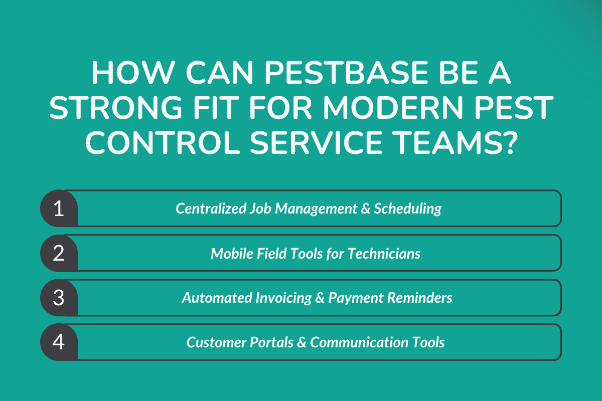 How Can PestBase Be a Strong Fit for Modern Pest Control Service Teams?