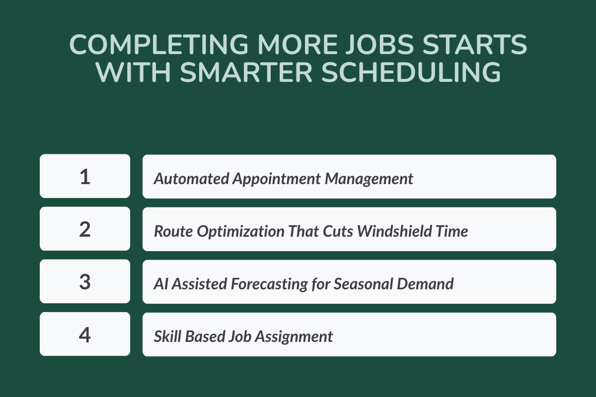 Completing More Jobs Starts With Smarter Scheduling