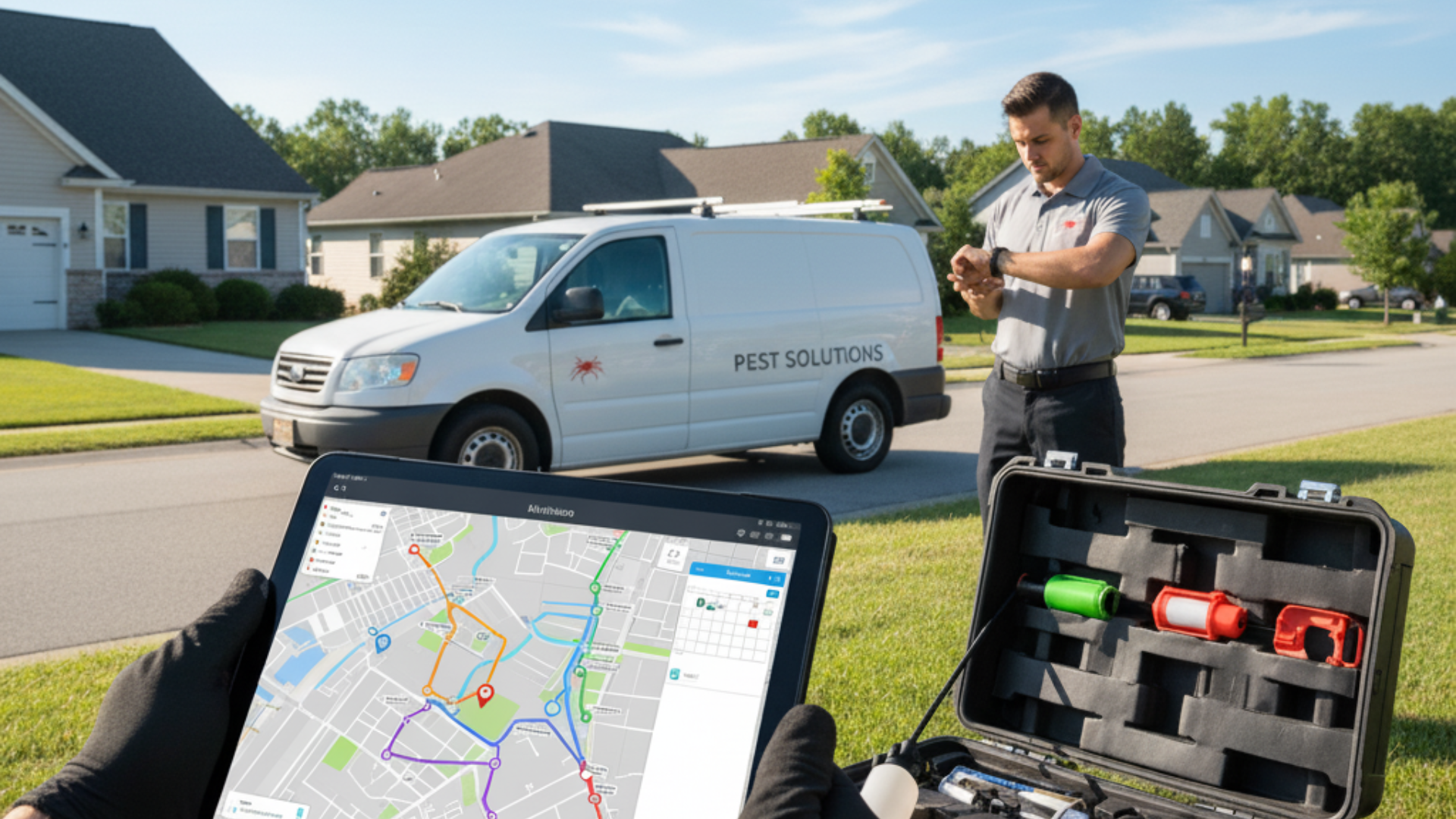 pest scheduling software
