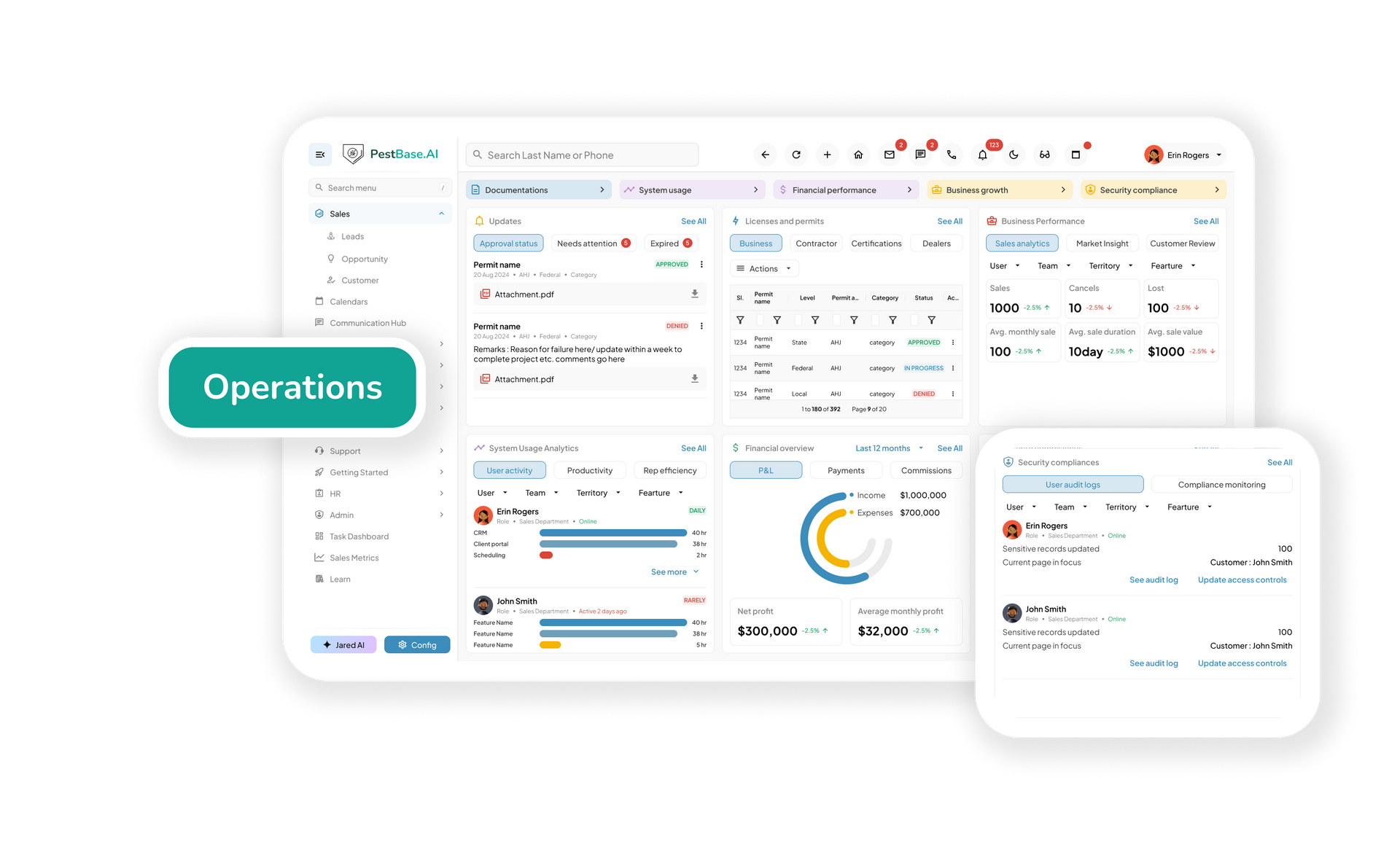 PestBase Pest Control Sales Software
