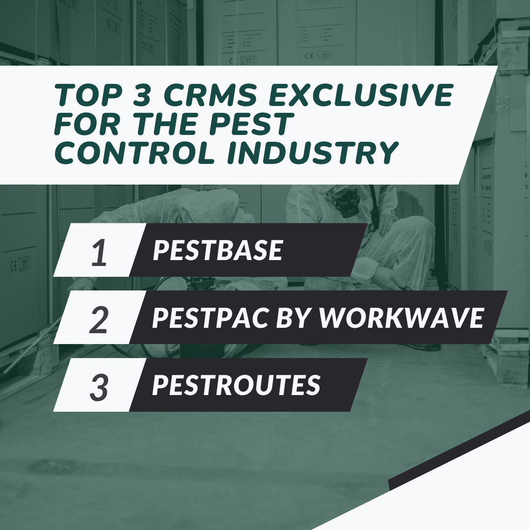 Top 3 CRMs Exclusive for the Pest Control Industry