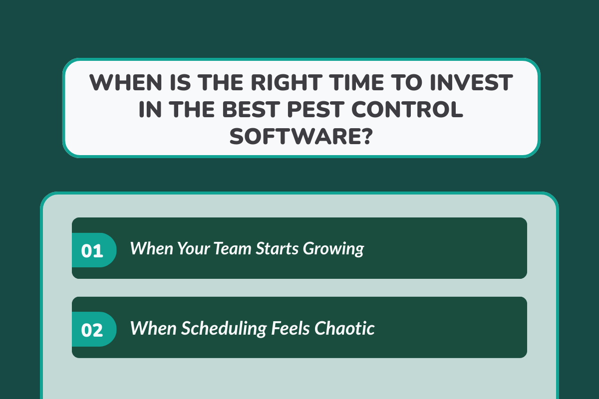 When Is the Right Time to Invest in the Best Pest Control Software?