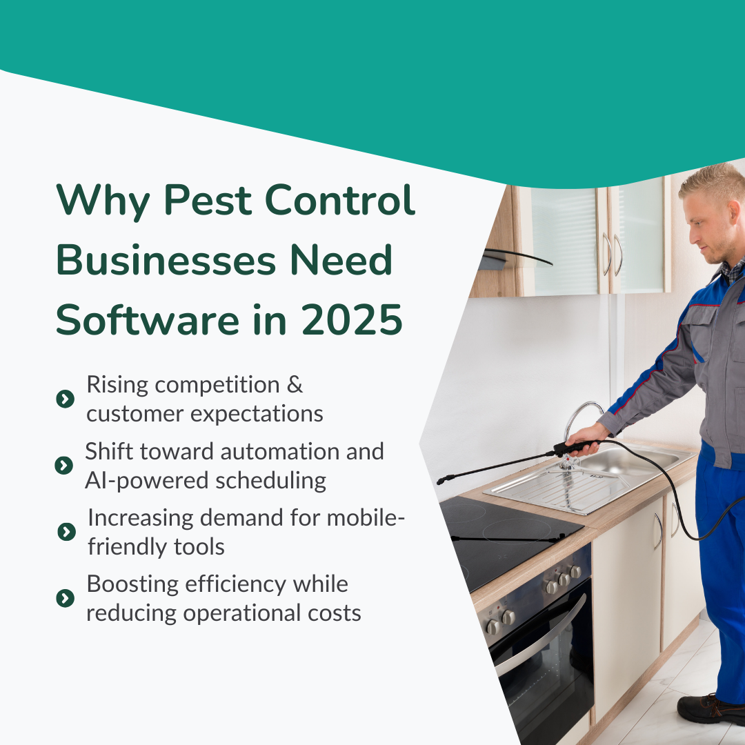 Why Pest Control Businesses Need Software in 2025