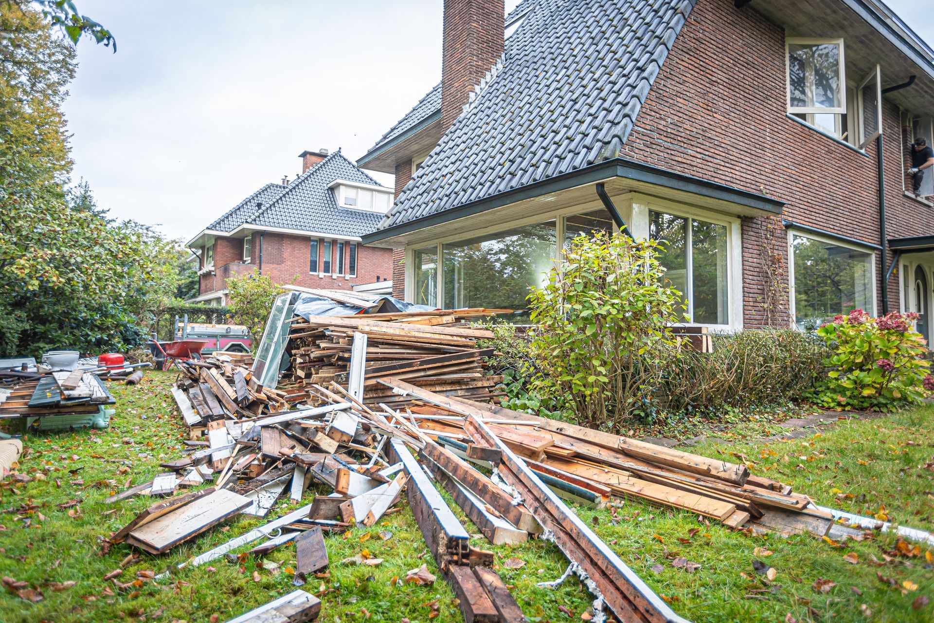 Schuur afbreken