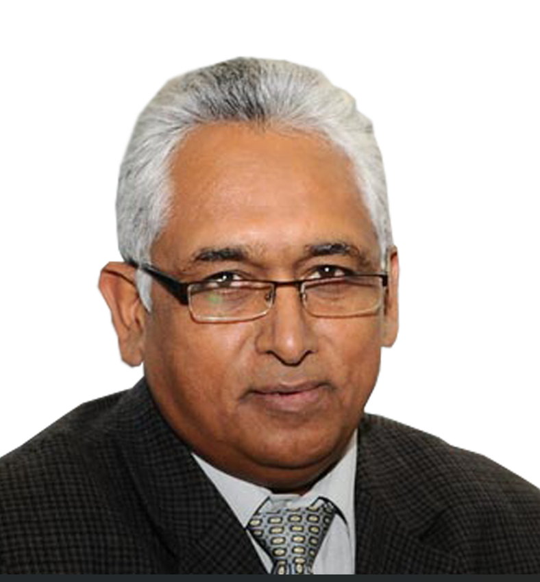 A man wearing glasses and a suit and tie