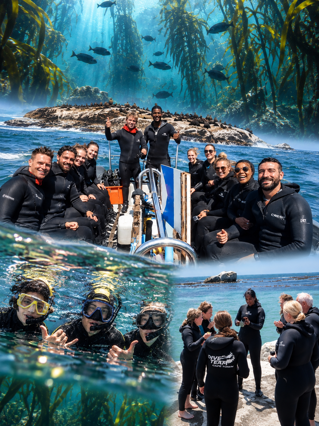 Group adventure experience in Cape Town mountains