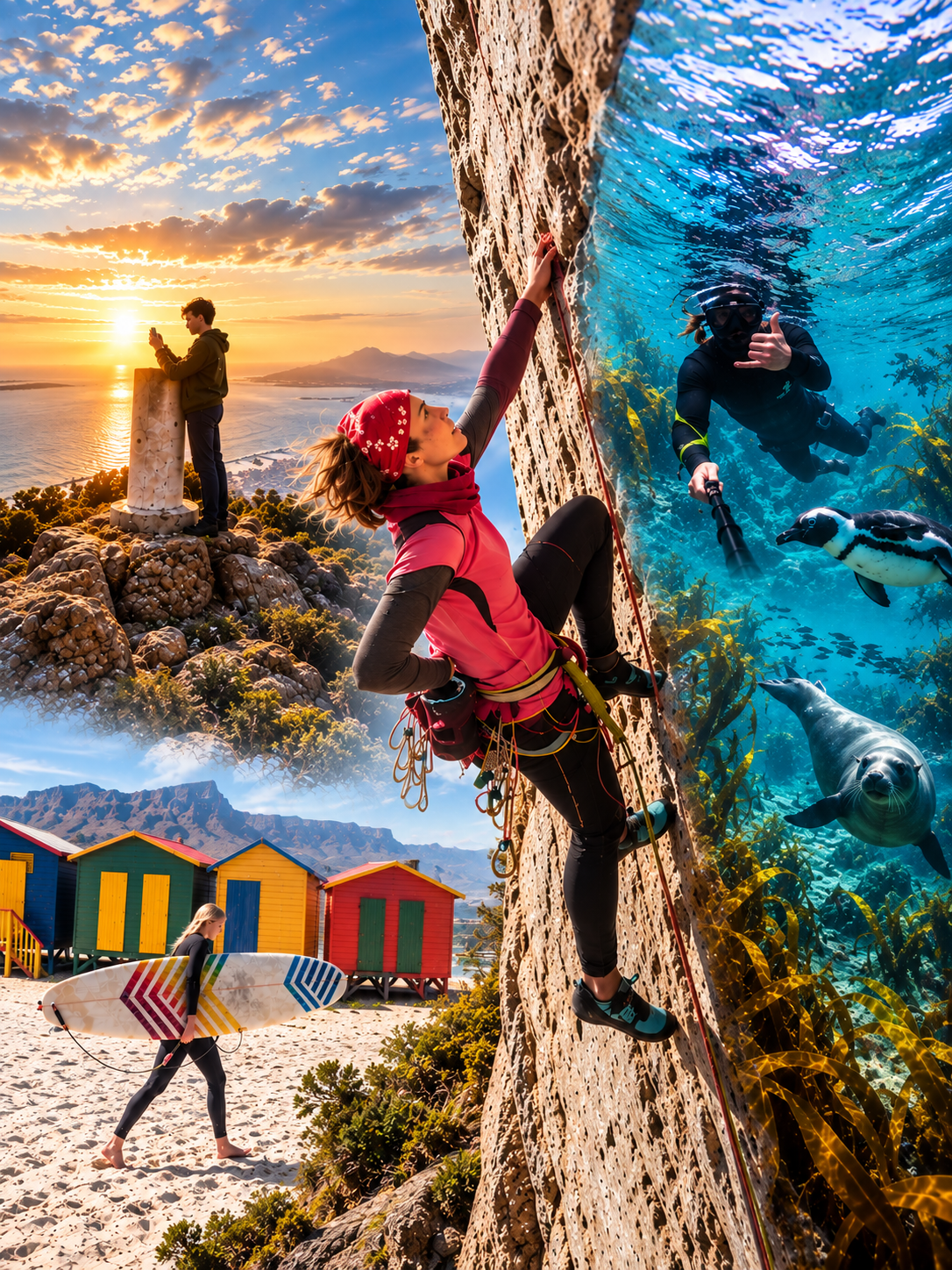 Family Full-Day adventure tour experience travel in Cape Town 