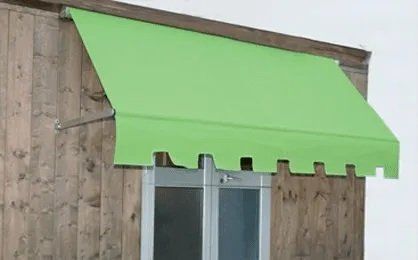 tenda da sole verde