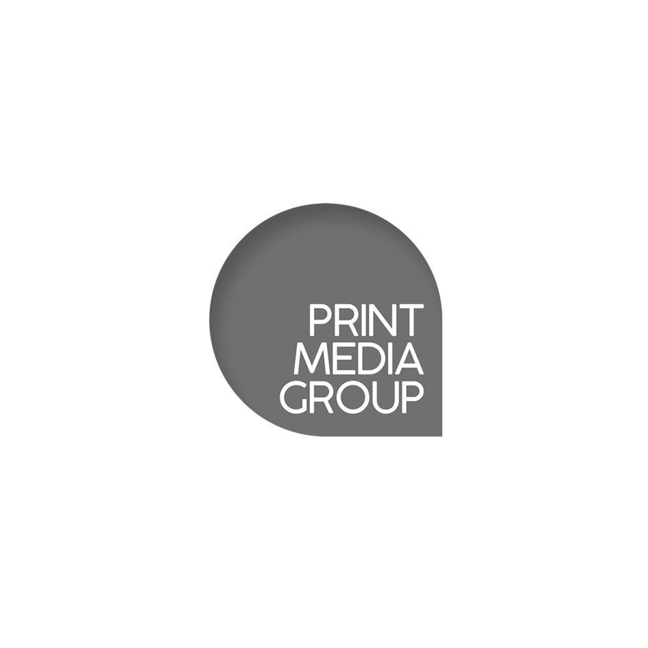 Gray logo: 