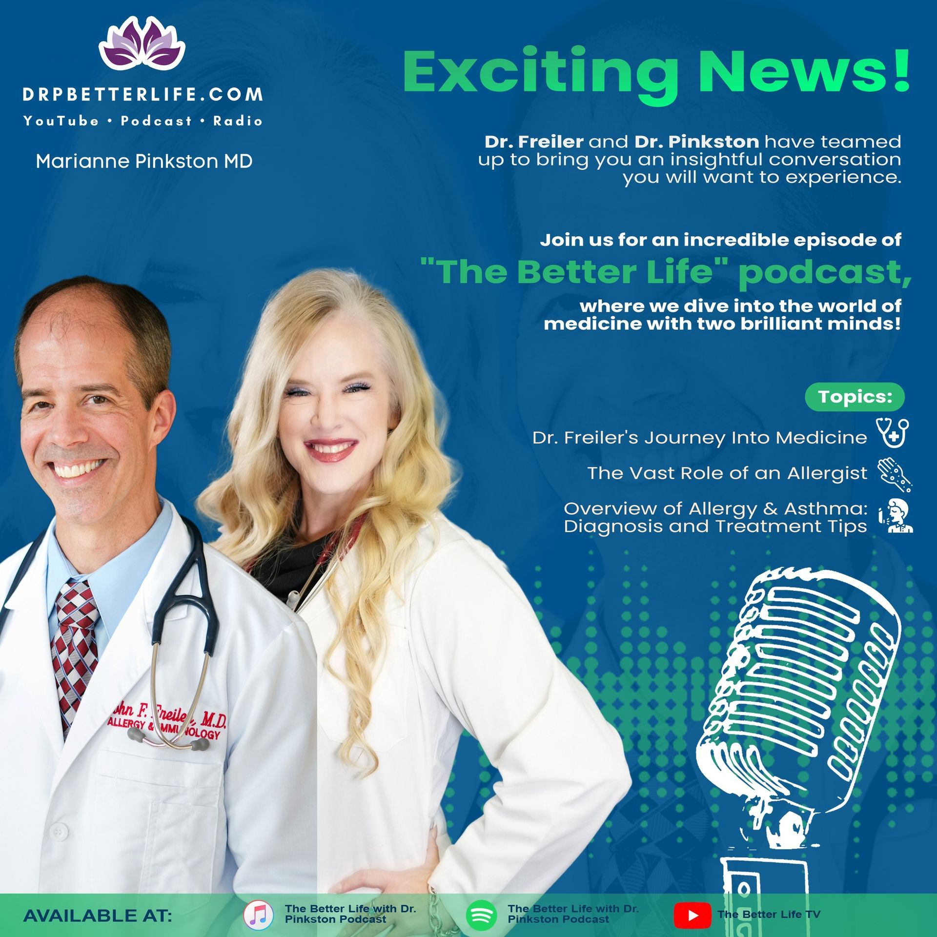 Dr John Freiler podcast