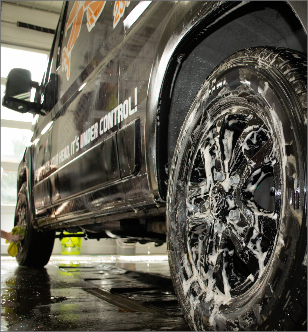 commercial van cleaning