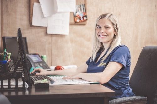 Team Member Working