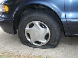 Flat Tires From Low Tire Pressure