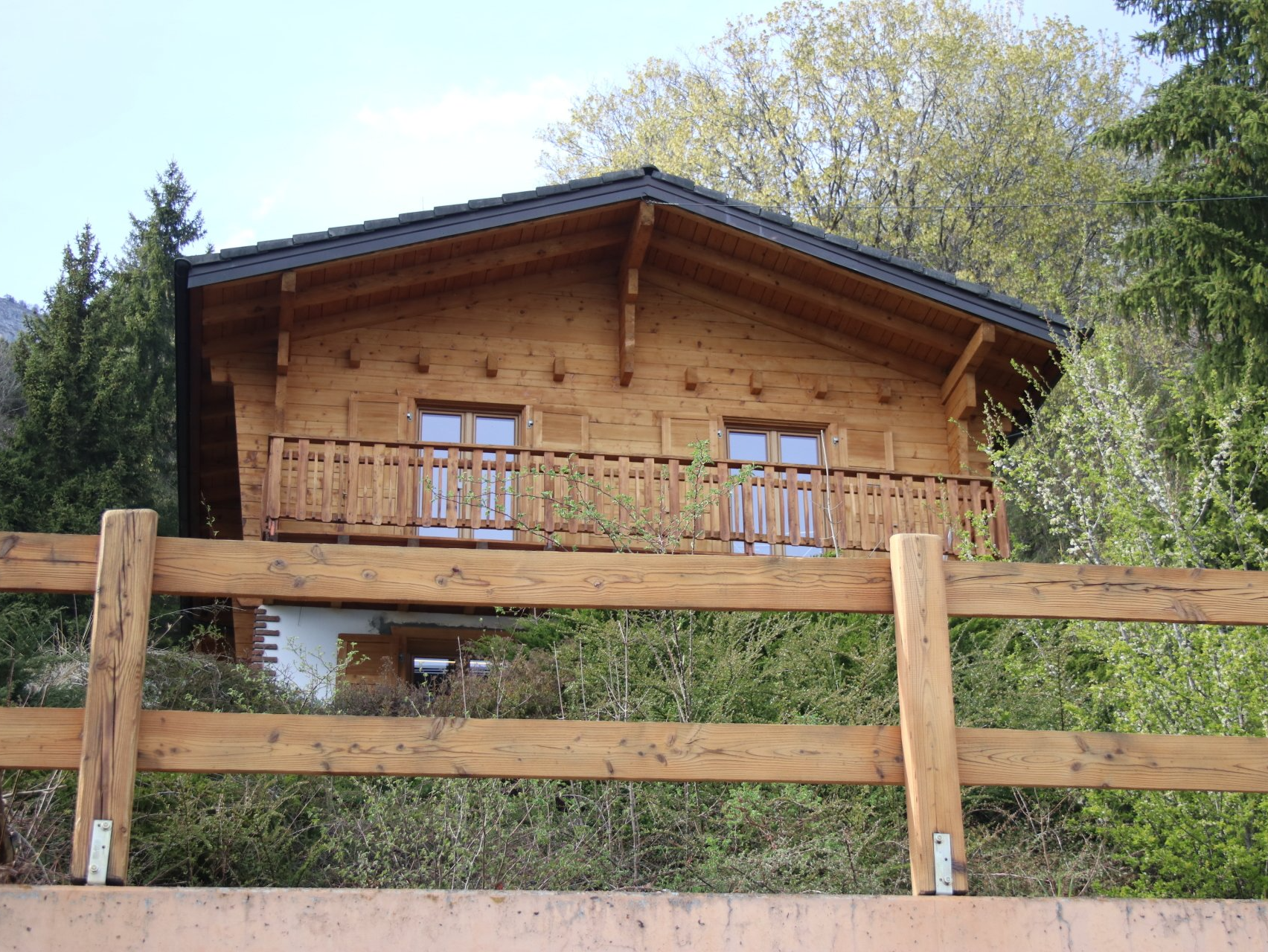 micro gommage chalet après