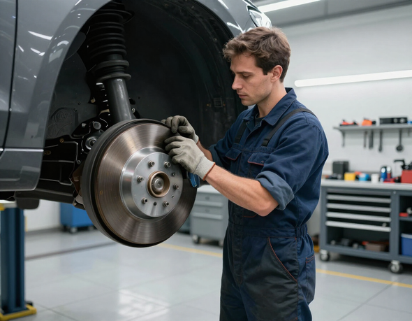 Brake service inspection