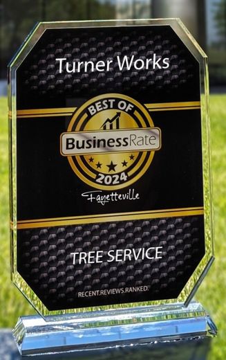 A plaque that says turner works on it