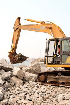 Bush rock excavation