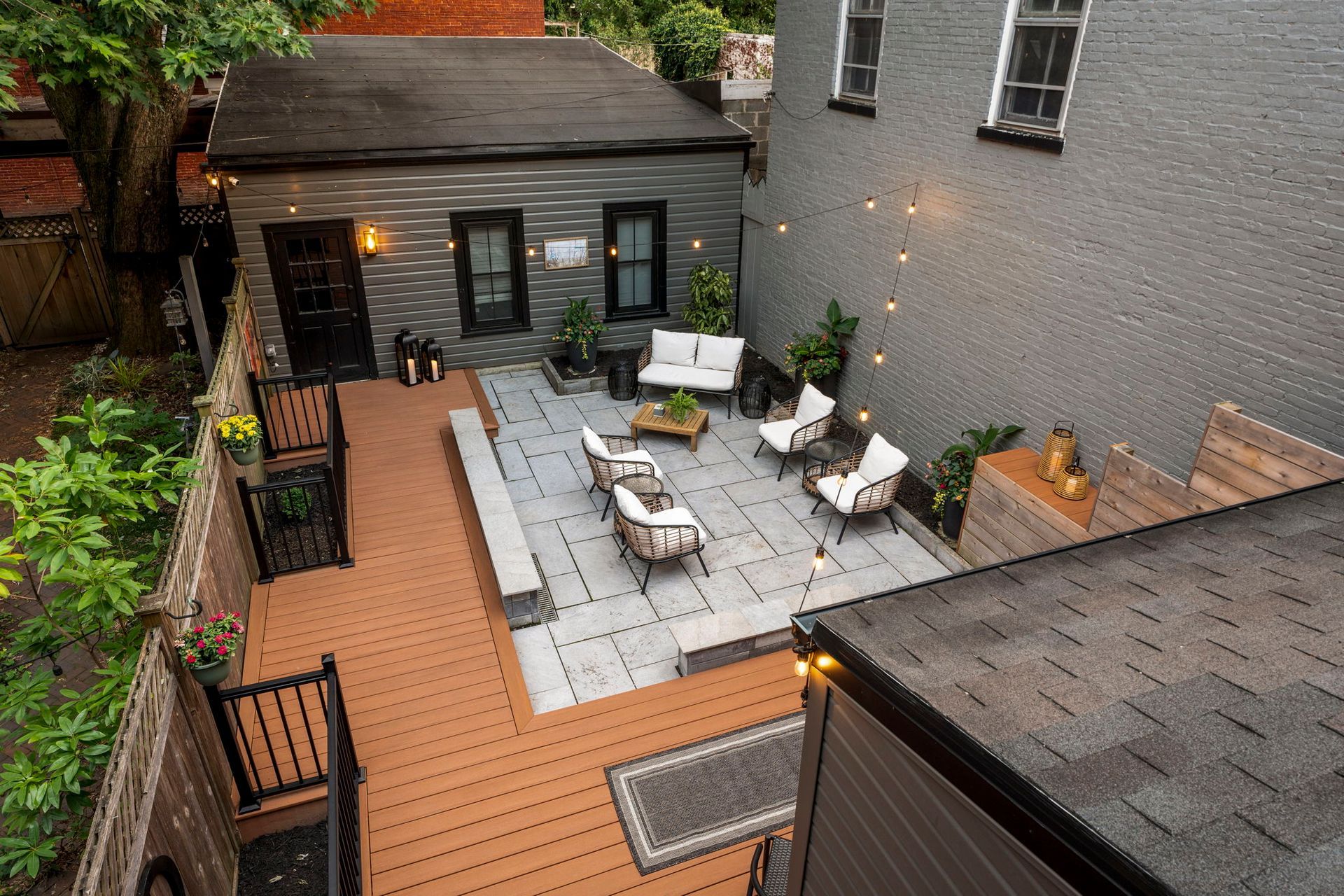 Urban Outdoor Entertaining Area
