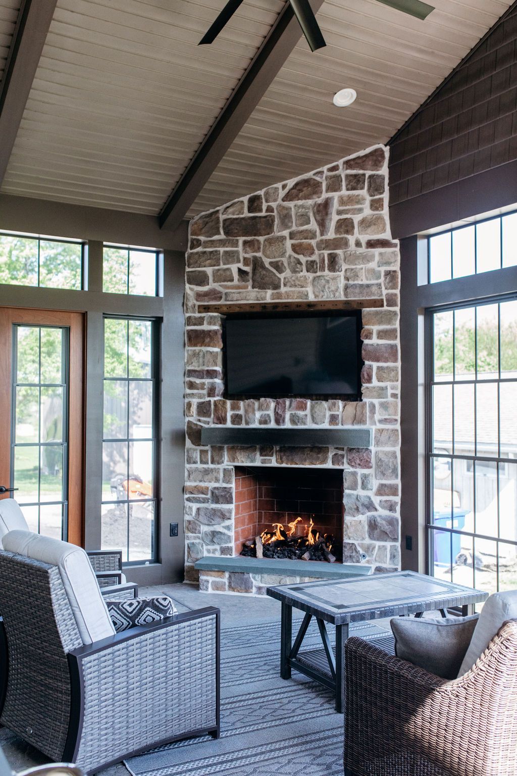 3-Season Sunroom with Eze Breeze Windows