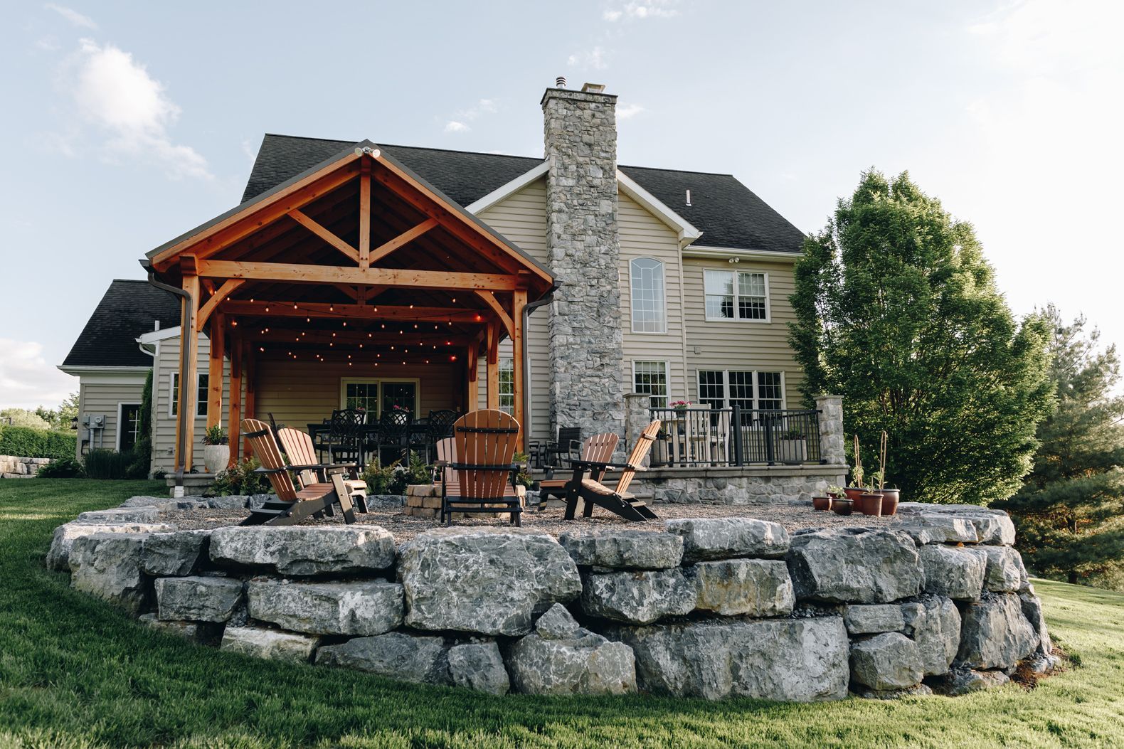 Timberframe Porch