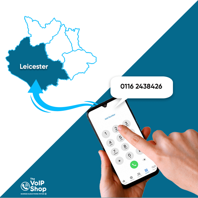Get a 0116 area code phone number in Leicester